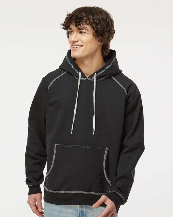 King Fashion KP8011 - EXTRA HEAVY HOODED PULLOVER