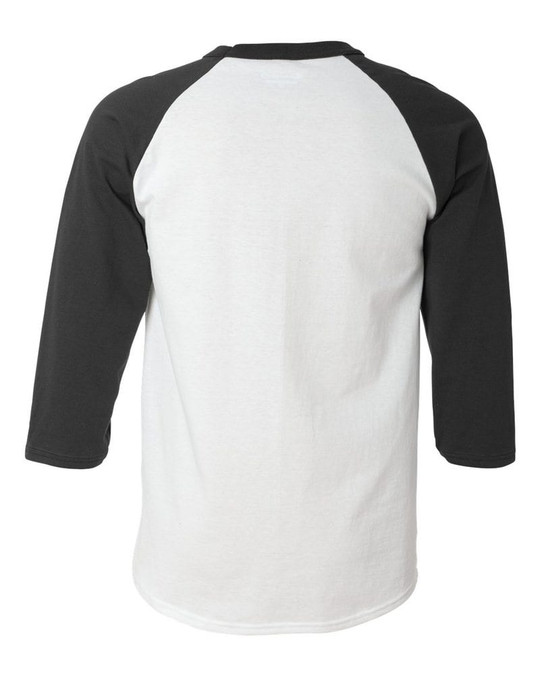 Champion T137 - Camiseta de Béisbol Raglan