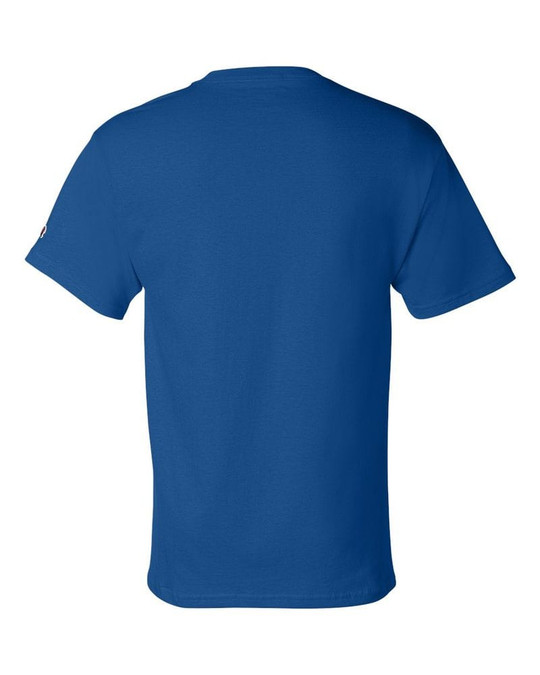 Champion T425 - Camiseta de Manga Corta sin Etiqueta