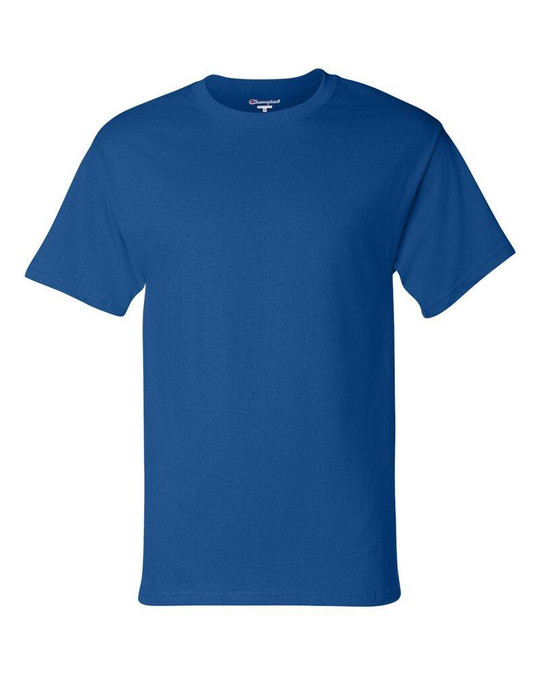 Champion T425 - Camiseta de Manga Corta sin Etiqueta