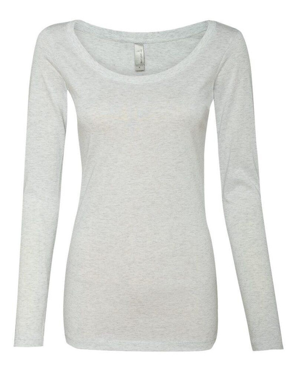 Next Level 6731 - Ladies' Triblend Long Sleeve Scoop