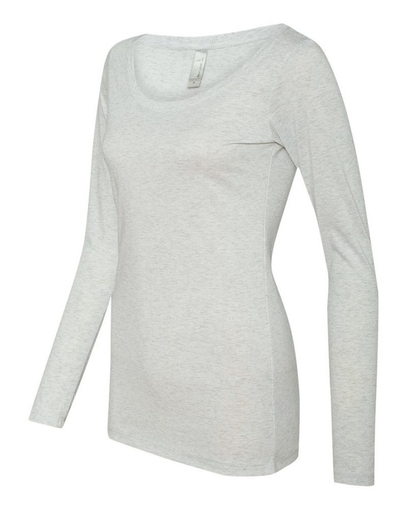 Next Level 6731 - Ladies' Triblend Long Sleeve Scoop