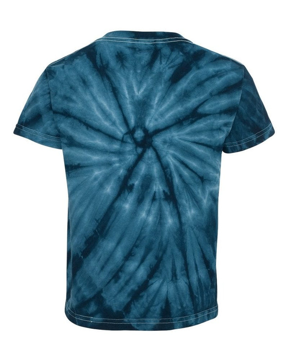 Tie-Dyed 20BCY - Youth Cyclone Vat-Dyed Pinwheel Short Sleeve T-Shirt