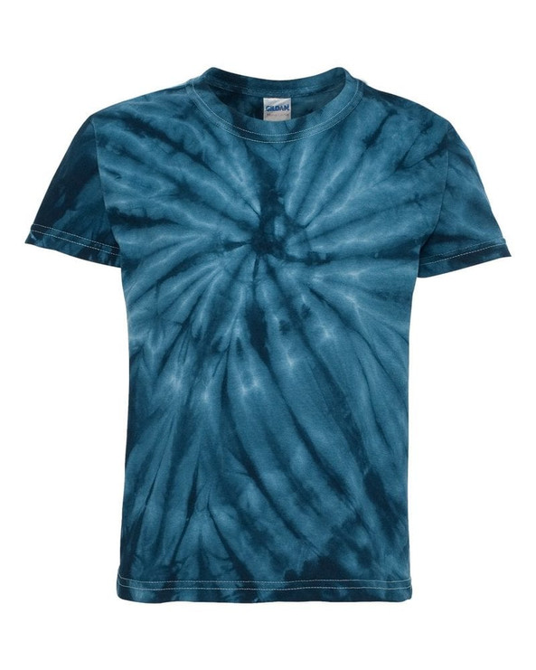 Tie-Dyed 20BCY - Youth Cyclone Vat-Dyed Pinwheel Short Sleeve T-Shirt