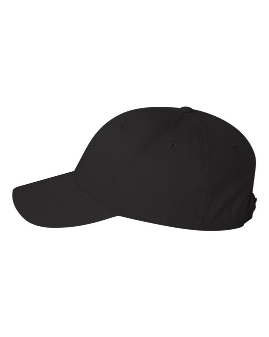 Valucap VC100 - Gorra de sarga de algodón estructurada con cierre de lengüeta de plástico