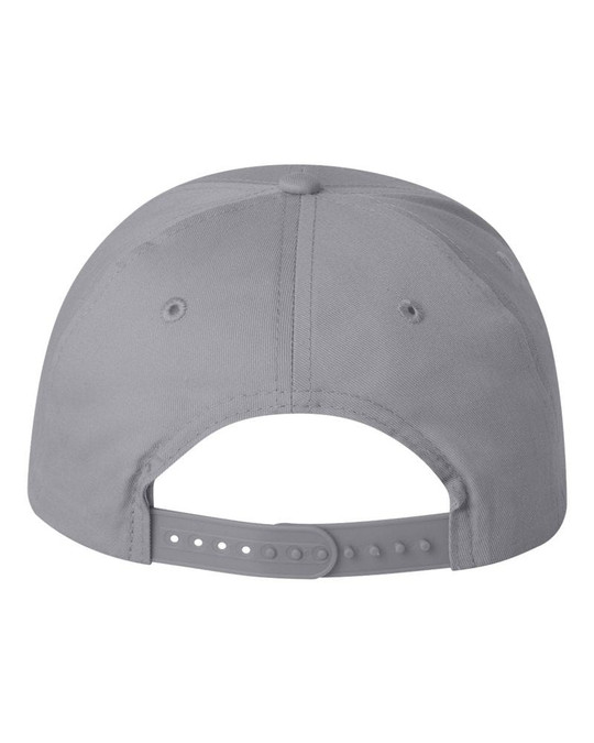 Valucap VC100 - Gorra de sarga de algodón estructurada con cierre de lengüeta de plástico