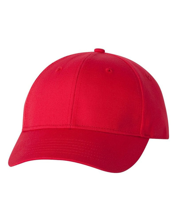 Valucap VC100 - Structured Cotton Twill Cap with Plastic Tab Closure