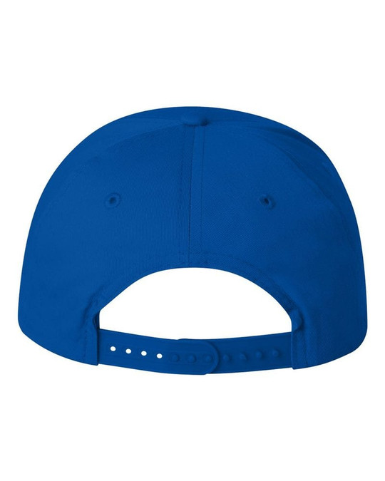 Valucap VC100 - Gorra de sarga de algodón estructurada con cierre de lengüeta de plástico