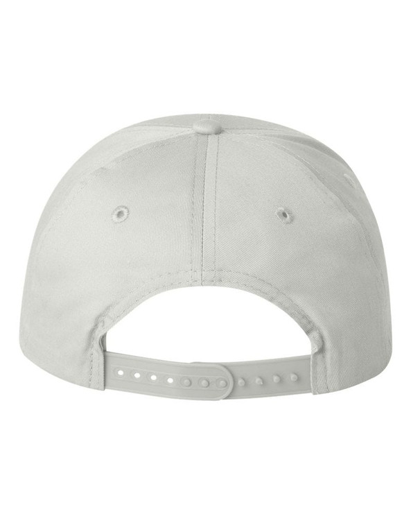 Valucap VC100 - Structured Cotton Twill Cap with Plastic Tab Closure