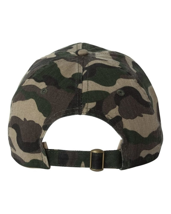 Valucap VC300A - Adult Bio-Washed Unstructured Cap