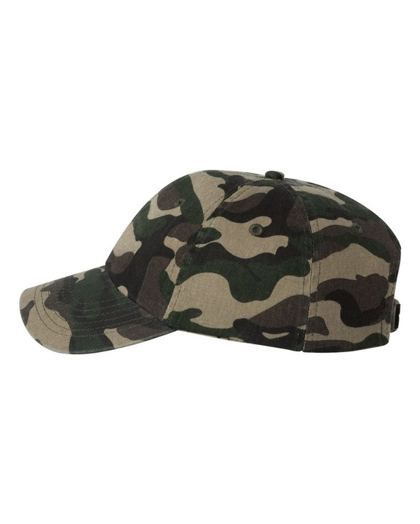 Valucap VC300A - Adult Bio-Washed Unstructured Cap