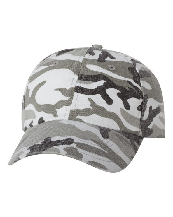 Valucap VC300A - Adult Bio-Washed Unstructured Cap