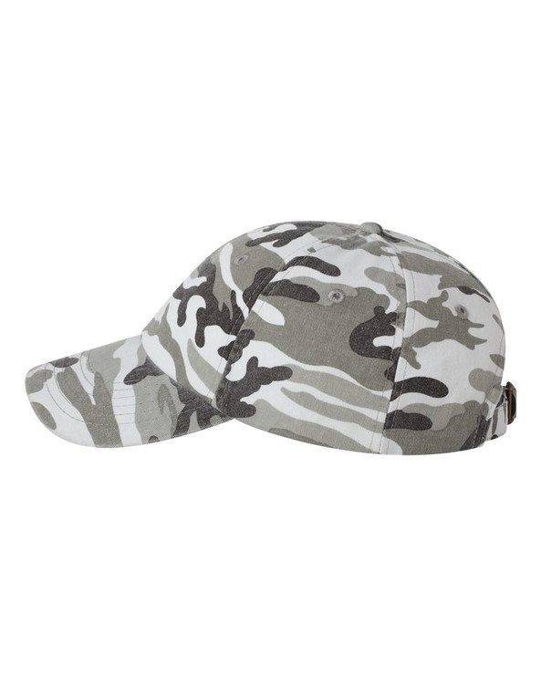 Valucap VC300A - Adult Bio-Washed Unstructured Cap