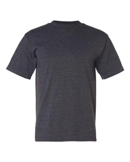 Bayside 1701 - Camiseta de Manga Corta 50/50 Hecha en EE.UU.