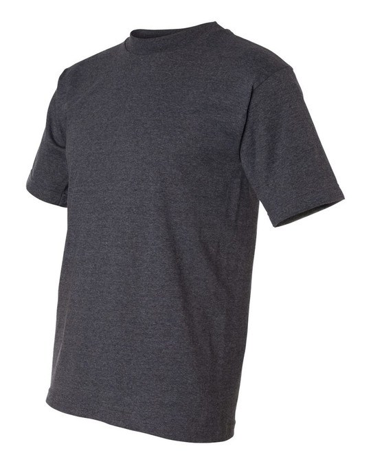 Bayside 1701 - Camiseta de Manga Corta 50/50 Hecha en EE.UU.