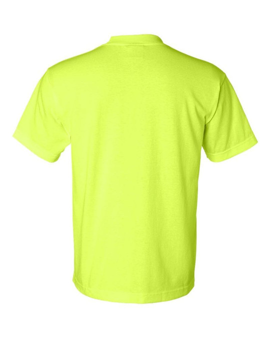 Bayside 1701 - Camiseta de Manga Corta 50/50 Hecha en EE.UU.