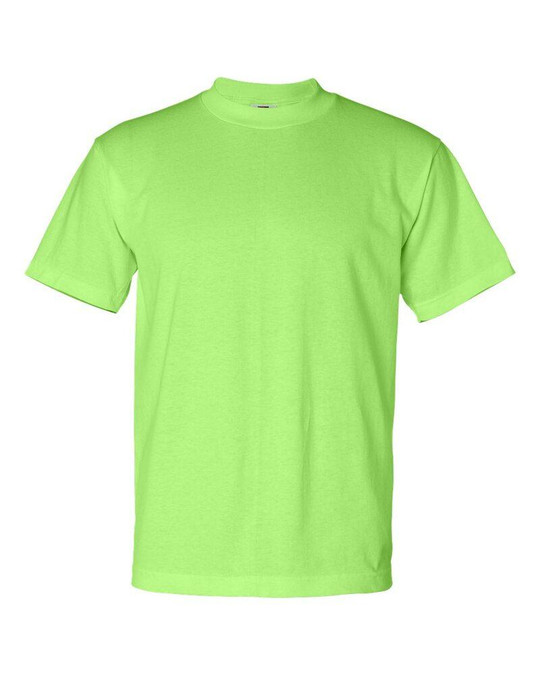 Bayside 1701 - Camiseta de Manga Corta 50/50 Hecha en EE.UU.