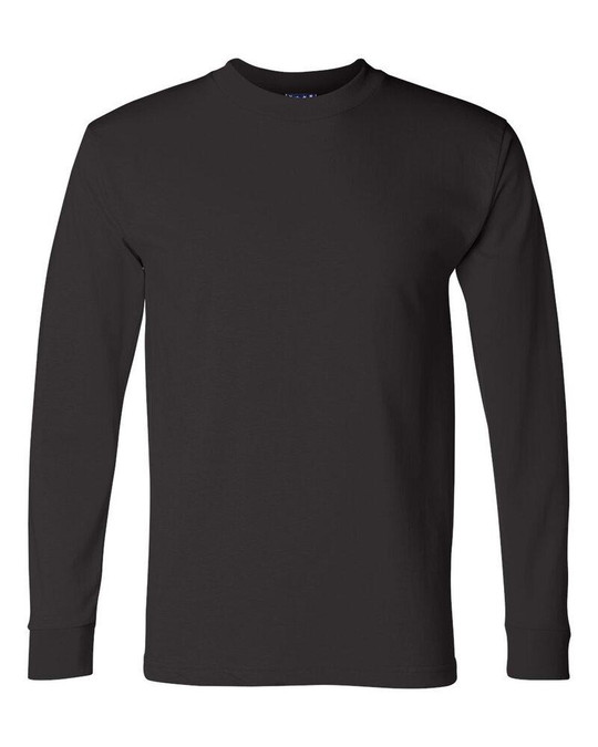 Bayside 2955 - Camiseta de Manga Larga Hecha en Unión