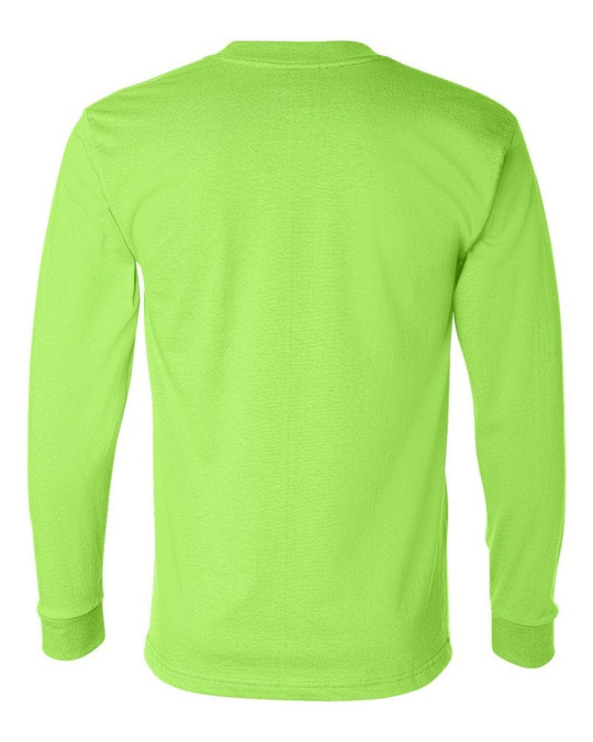 Bayside 2955 - Camiseta de Manga Larga Hecha en Unión