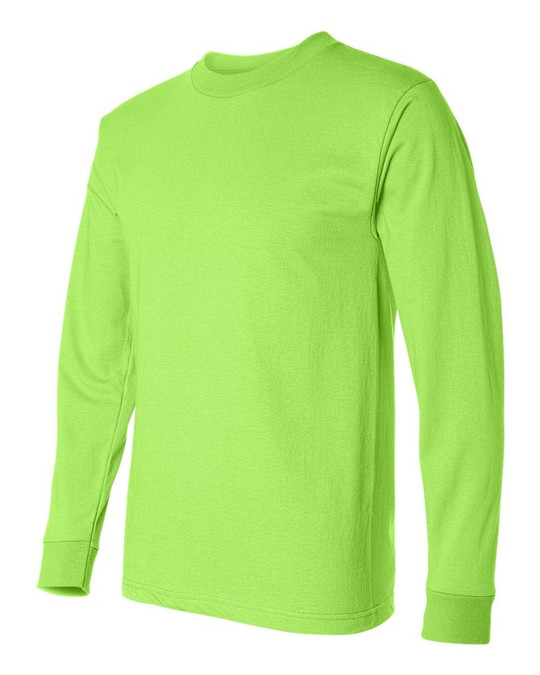 Bayside 2955 - Camiseta de Manga Larga Hecha en Unión