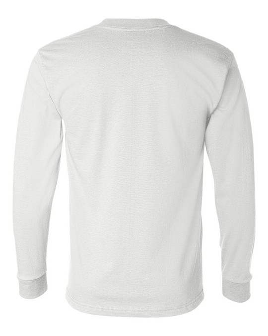 Bayside 2955 - Camiseta de Manga Larga Hecha en Unión