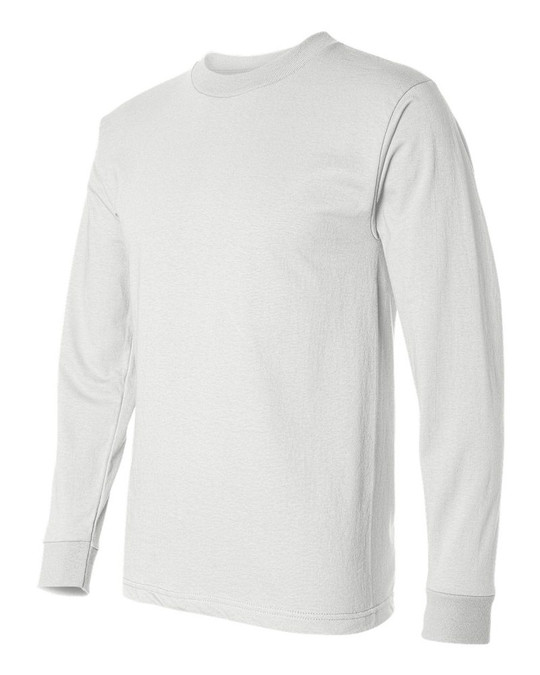 Bayside 2955 - Camiseta de Manga Larga Hecha en Unión