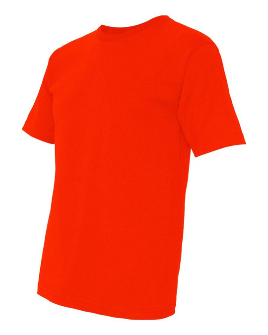 Bayside 5040 - Camiseta de Manga Corta 100% Algodón Hecha en USA