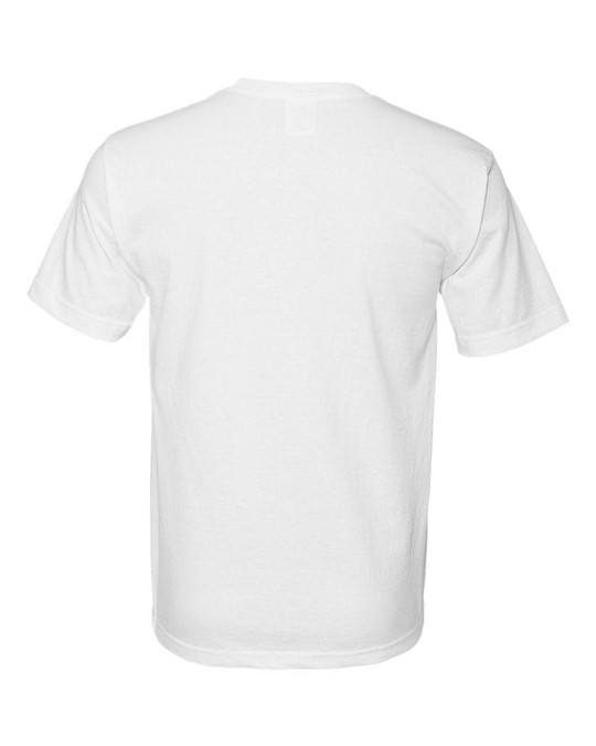 Bayside 5040 - Camiseta de Manga Corta 100% Algodón Hecha en USA