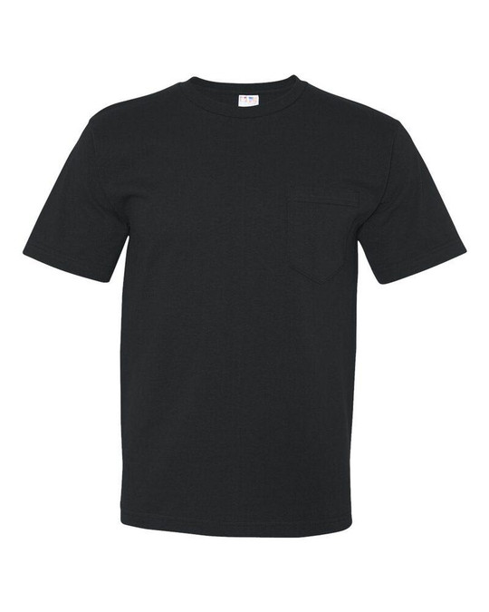 Bayside 5070 - USA-Made Short Sleeve T-Shirt With a Pocket