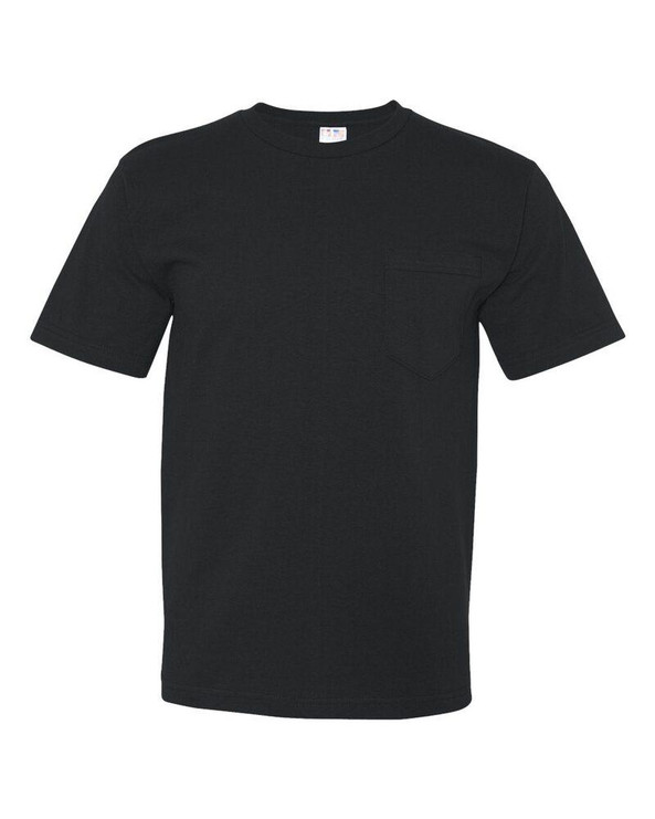 Bayside 5070 - USA-Made Short Sleeve T-Shirt With a Pocket