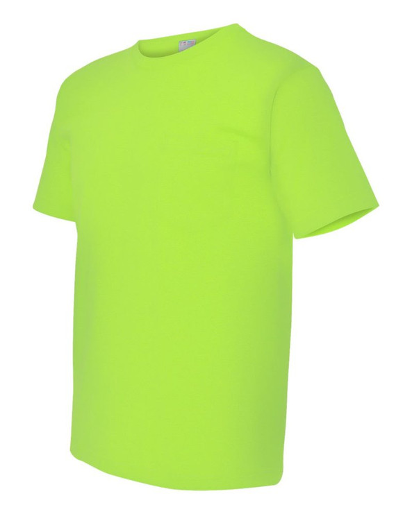 Bayside 5070 - USA-Made Short Sleeve T-Shirt With a Pocket