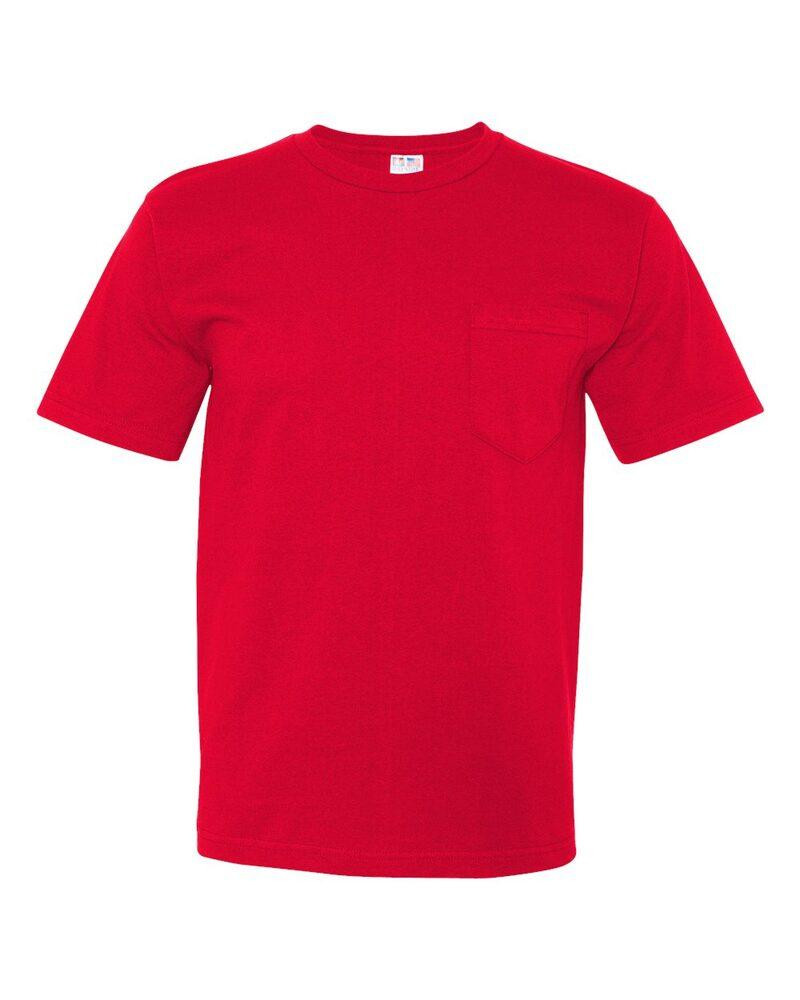 Bayside 5070 - USA-Made Short Sleeve T-Shirt With a Pocket