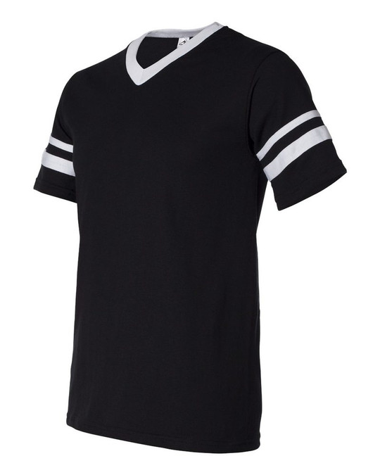 Augusta Sportswear 360 - Remera jersey con mangas con rayas