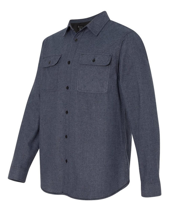 Burnside B8200 - Solid Long Sleeve Flannel Shirt