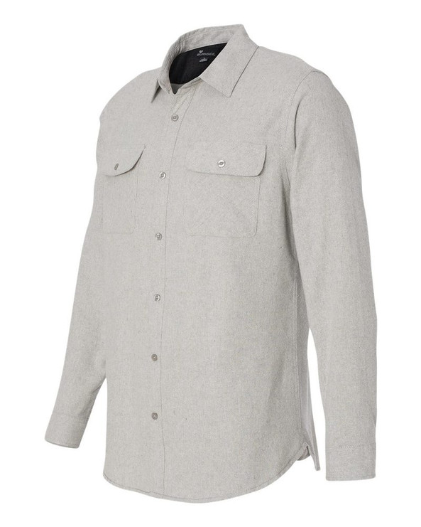 Burnside B8200 - Solid Long Sleeve Flannel Shirt