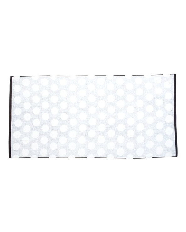 Carmel Towel Company C3060P - Polka Dot Velour Beach Towel