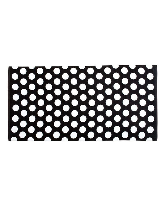Carmel Towel Company C3060P - Polka Dot Velour Beach Towel