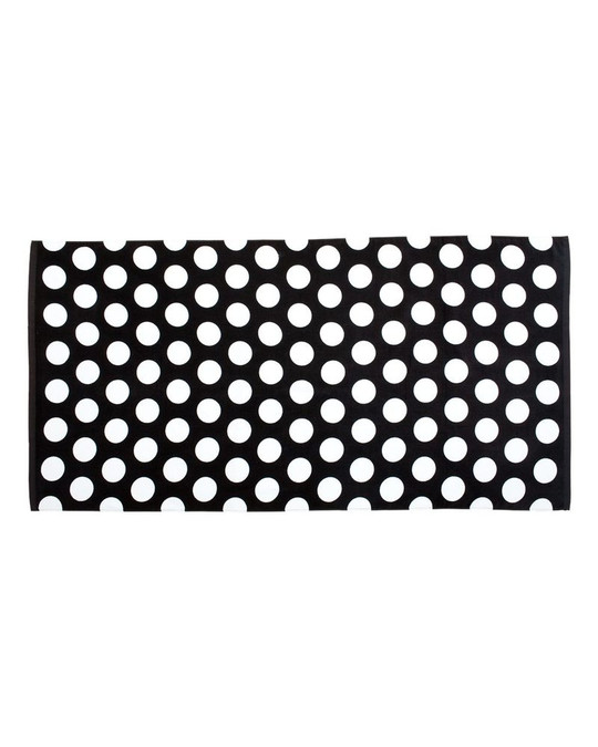 Carmel Towel Company C3060P - Polka Dot Velour Beach Towel