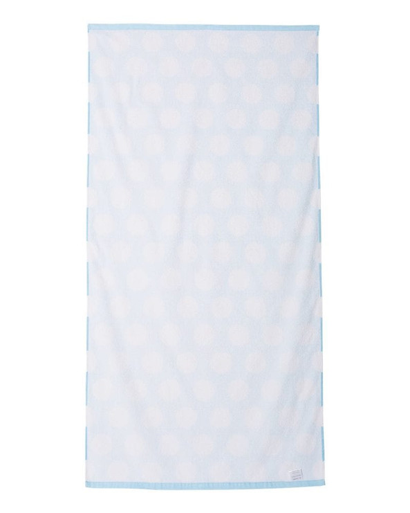 Carmel Towel Company C3060P - Polka Dot Velour Beach Towel