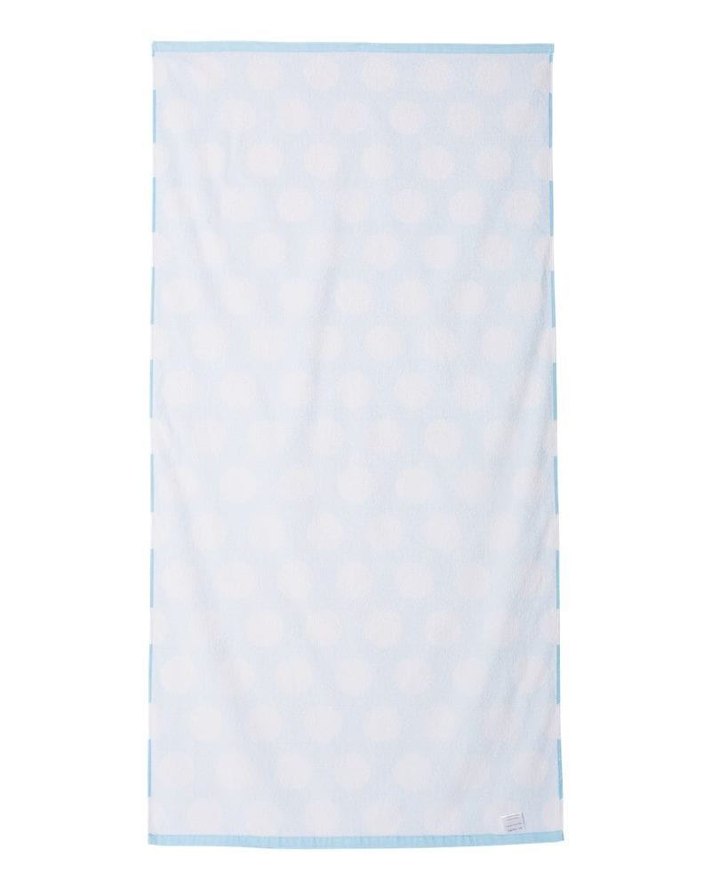 Carmel Towel Company C3060P - Polka Dot Velour Beach Towel
