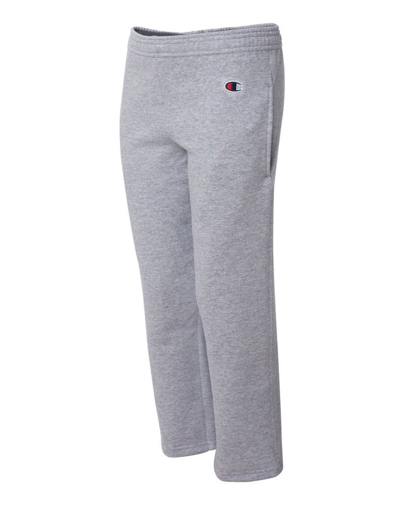 Champion P890 - Pantalones de chándal Eco Youth Open Bottom con bolsillos
