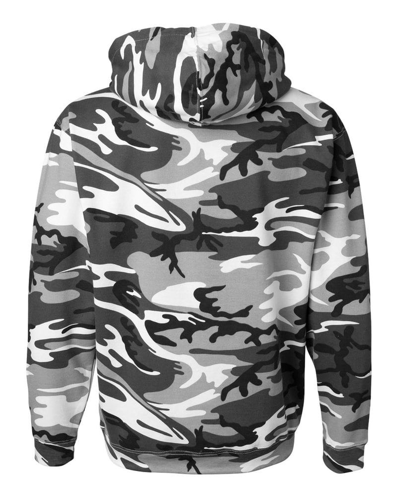 Code V 3969 - Camouflage Pullover Hooded Sweatshirt