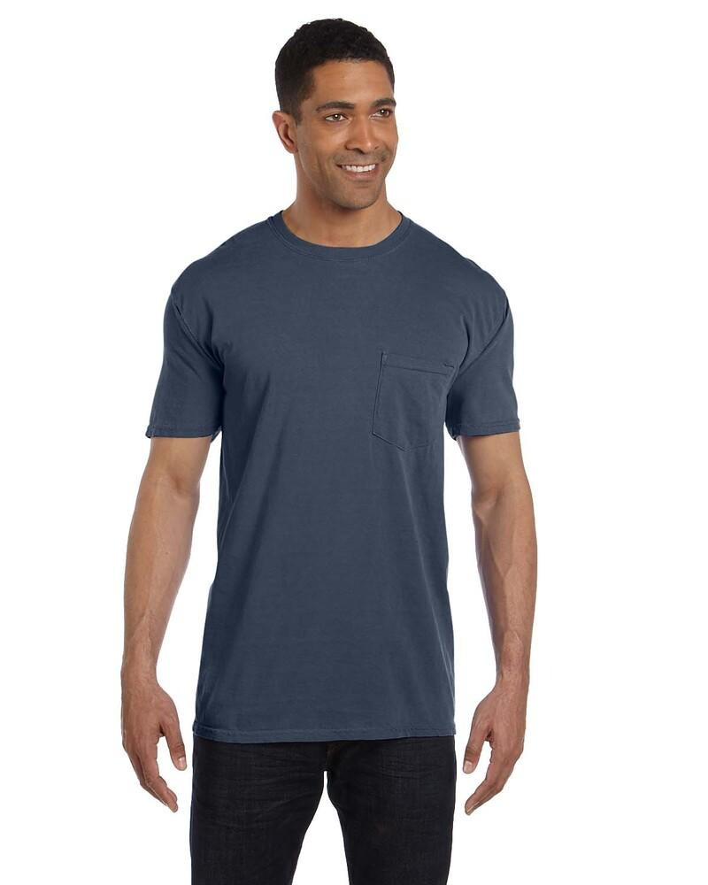 Comfort Colors 6030 - Garment Dyed Short Sleeve Shirt with a Pocket
