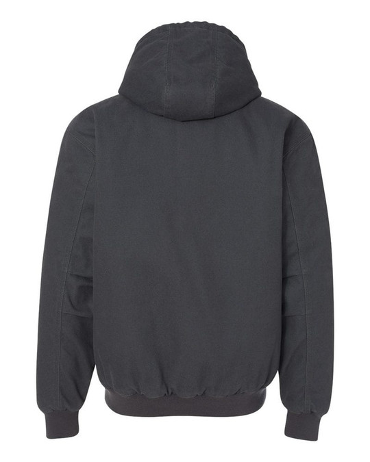 DRI DUCK 5020T - Hooded Cloth Jacket with Tricot Quilt Lining Tall Sizes