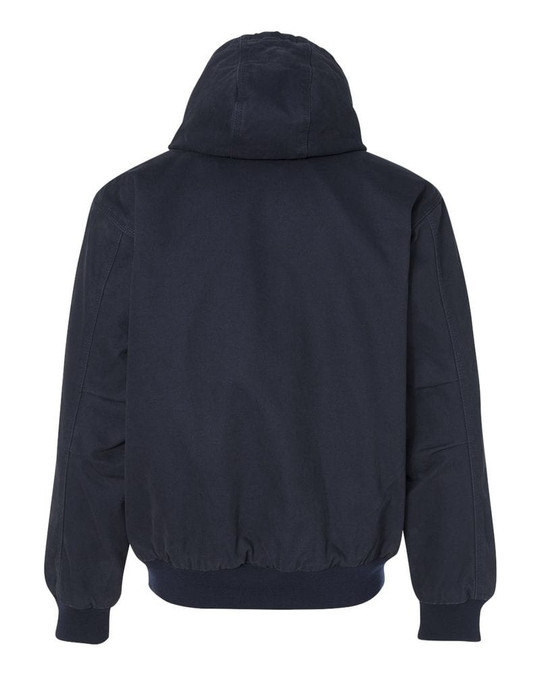 Dri Duck 5020T - Chaqueta de Tela con Capucha y Forro de Acolchado Tricot Tallas Grandes