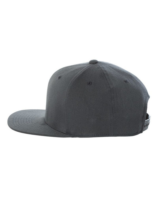 Flexfit 110F - Casquette Snapback à Visière Plate en Laine Mélangée
