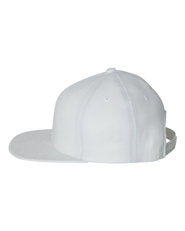 Flexfit 110F - Wool Blend Flat Bill Snapback Cap