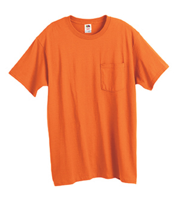 Fruit of the Loom 3930PR - Heavy Cotton HD™ T-Shirt with a Left Chest Pocket