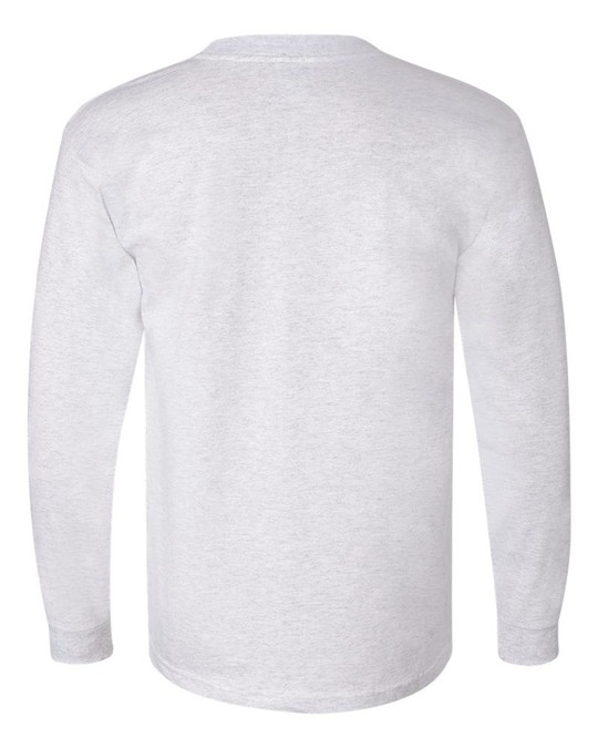 Bayside 6100 - Camiseta de Manga Larga Hecha en USA