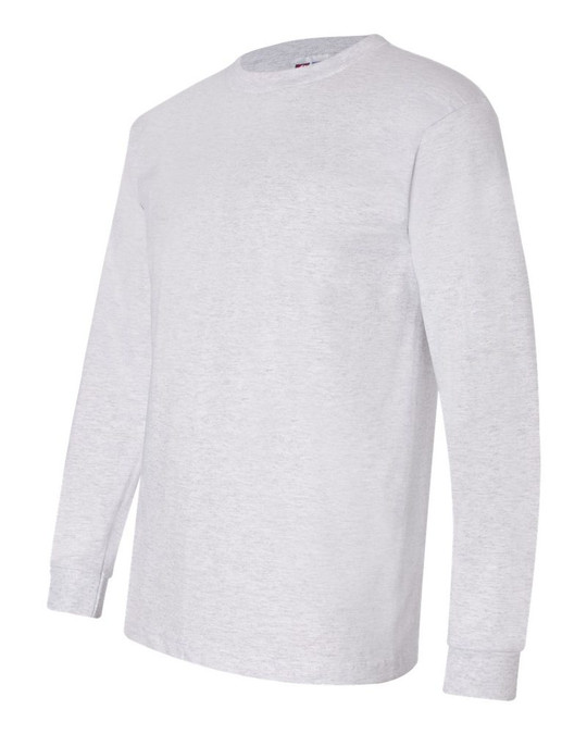 Bayside 6100 - Camiseta de Manga Larga Hecha en USA